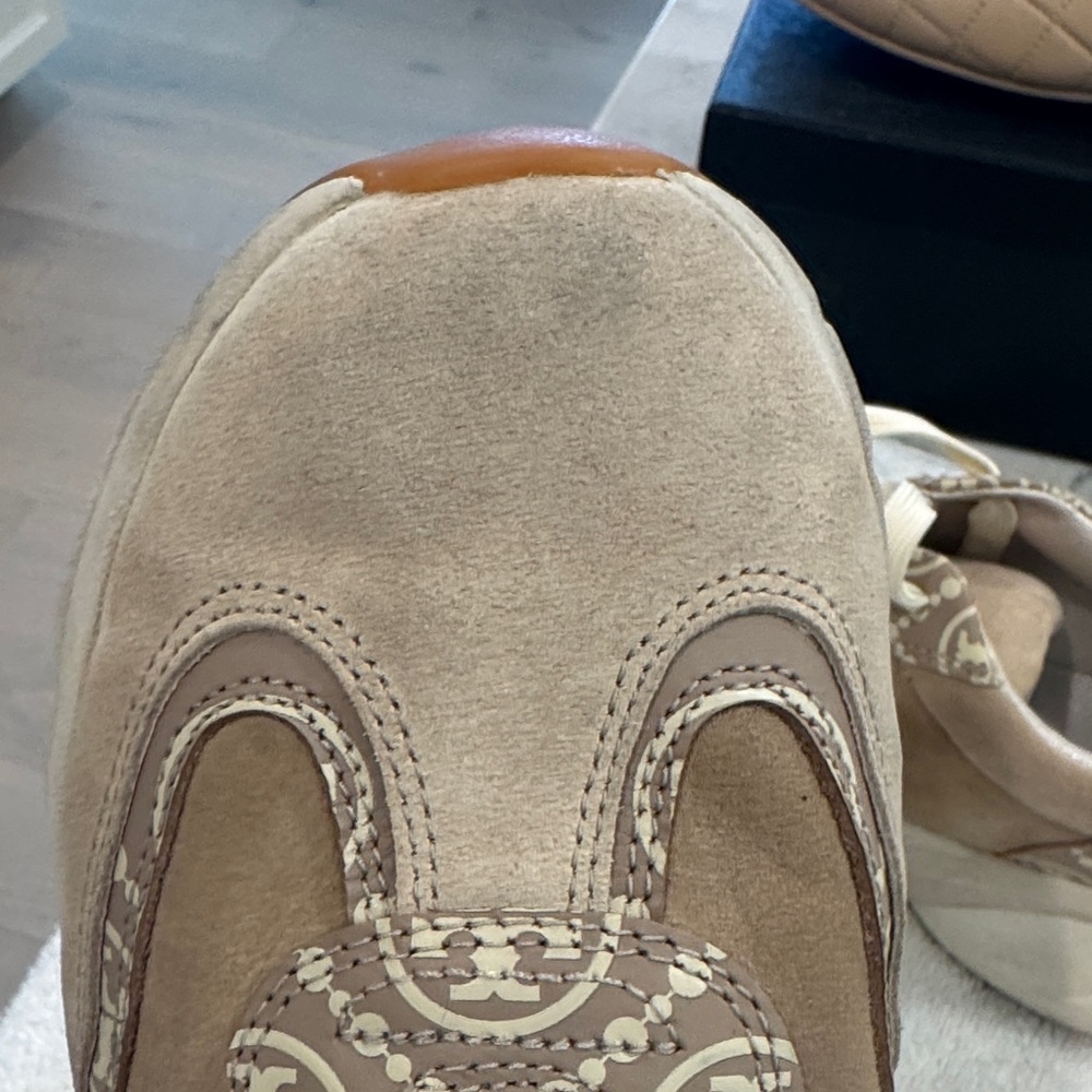 Tory Burch Women's Tan Sneakers - Picture 5 of 15